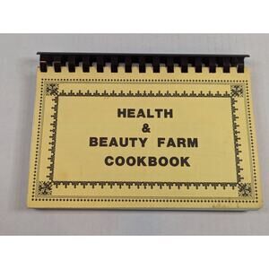 Newton Kansas Cookbook 1970s 80s Health & Beauty Farm Cookbook recipe Merle Olds